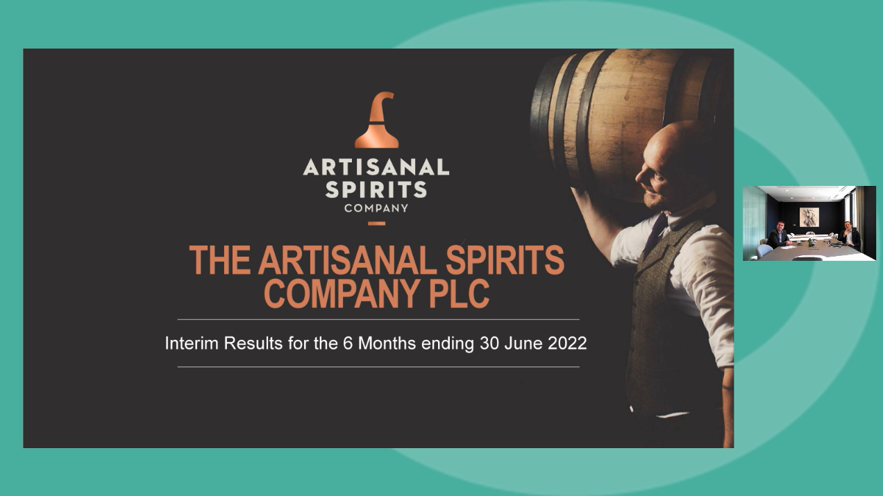 Artisanal Spirits - HY Results - Investor presentation video - 14 September 2022