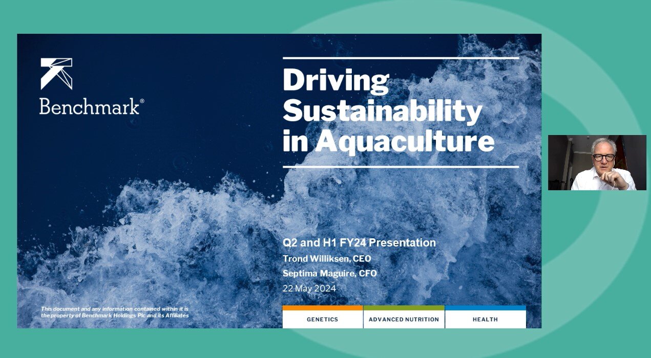 Benchmark Holdings - Q2 / HY Results - Investor Presentation video - 22 May 2024