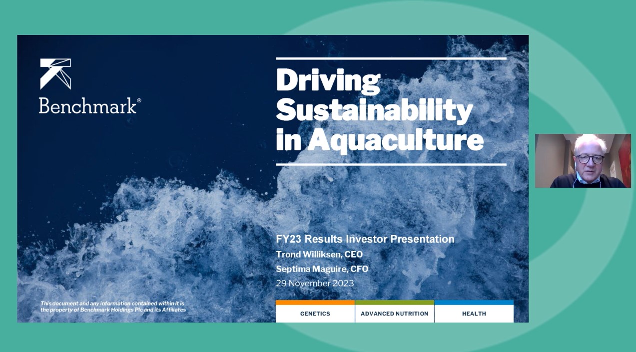 Benchmark Holdings - FY Results - Investor Presentation video - 29 November 2023