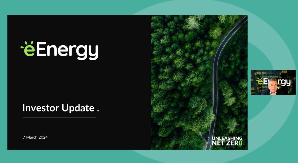 eEnergy - Investor Presentation video - 7 March 2024