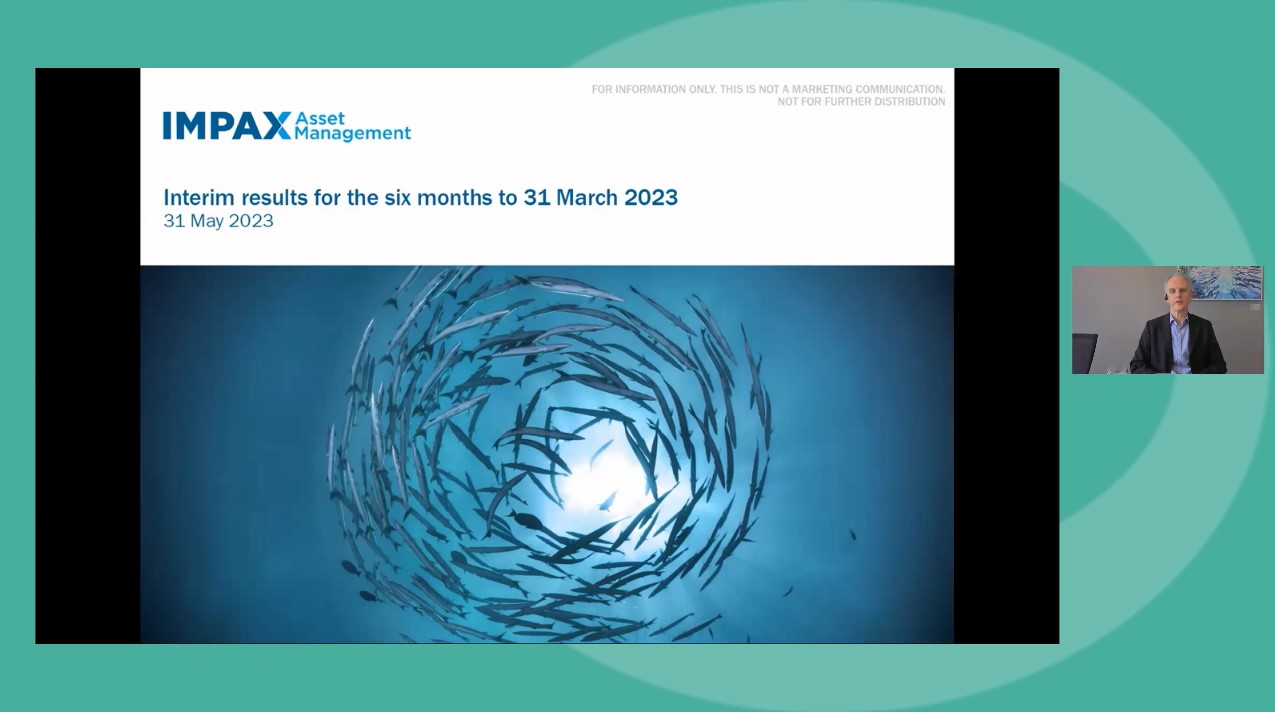 Impax AM - HY Results - Investor Presentation video - 31 May 2023
