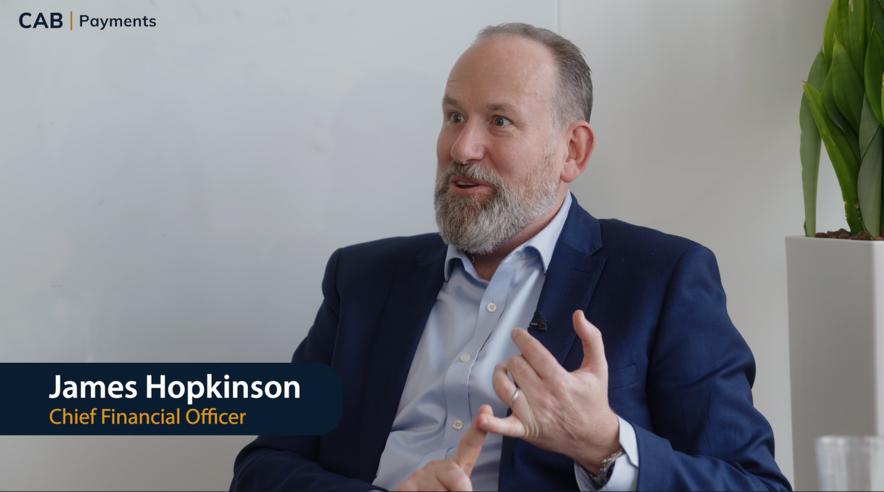 CAB Payments - In conversation with James Hopkinson (CFO) - October 2025
