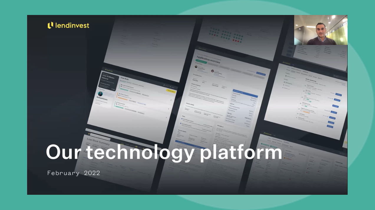 LendInvest - 'Technology at its core' - Investor Presentation video - 28 February 2022