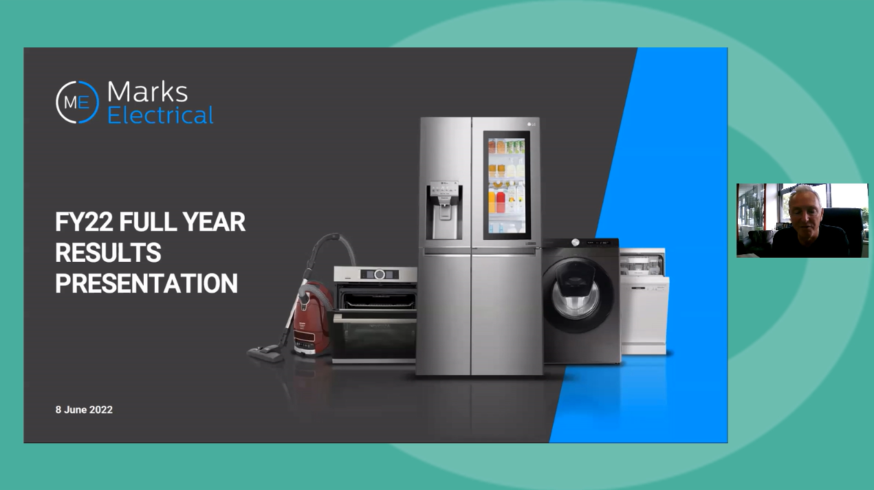 Marks Electrical - FY Results - Investor Presentation video - 10 June 2022