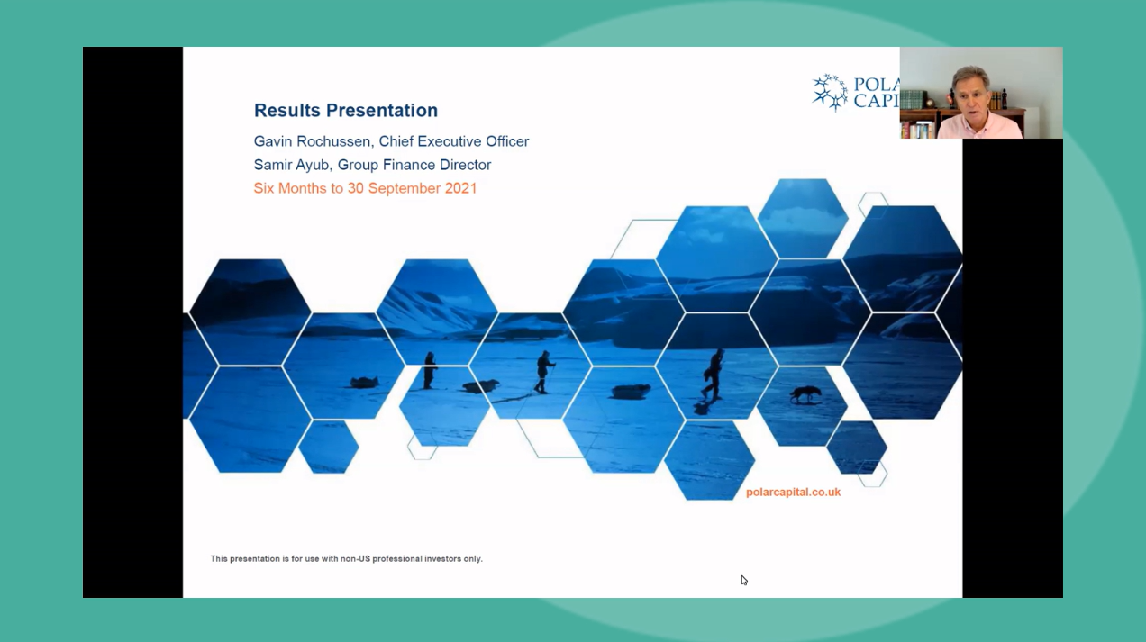 Polar Capital - Investor Presentation (Nov 2021) - interim results