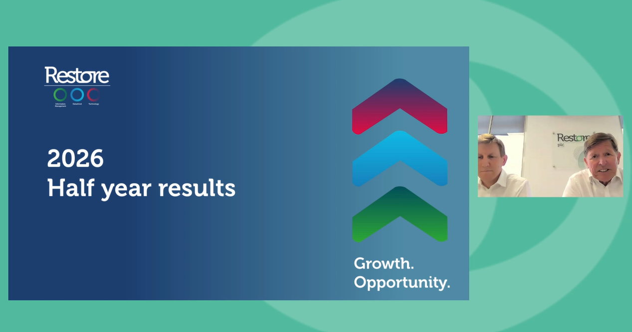 Restore - HY Results - Investor Presentation video - 30 July 2026
