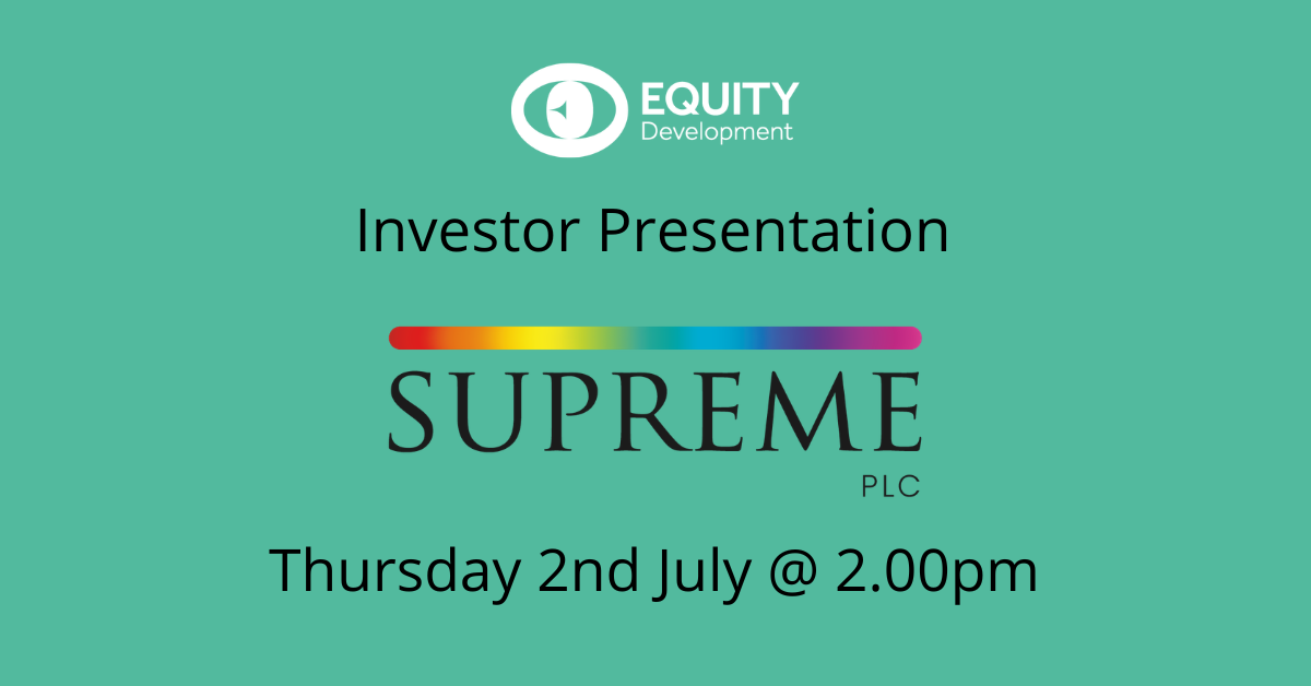 Supreme: FY Results investor presentation - 2nd July 2026
