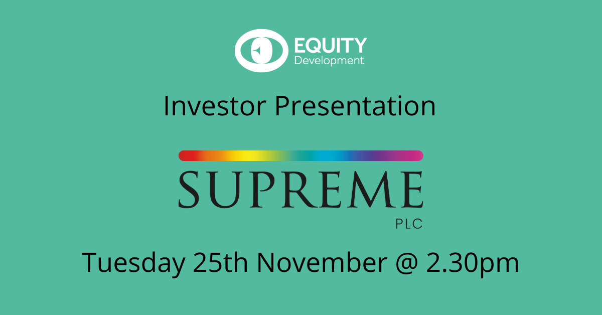 Supreme: HY Results investor presentation - 25th November 2025
