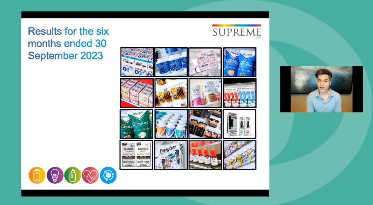 Supreme - HY Results - Investor Presentation video - 28 November 2023