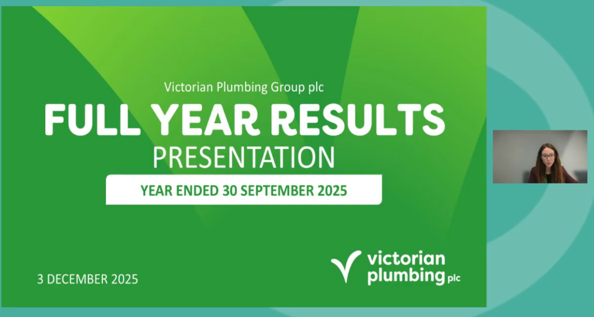Victorian Plumbing - Webinar Video - Market Leader with Momentum - Dec 2025