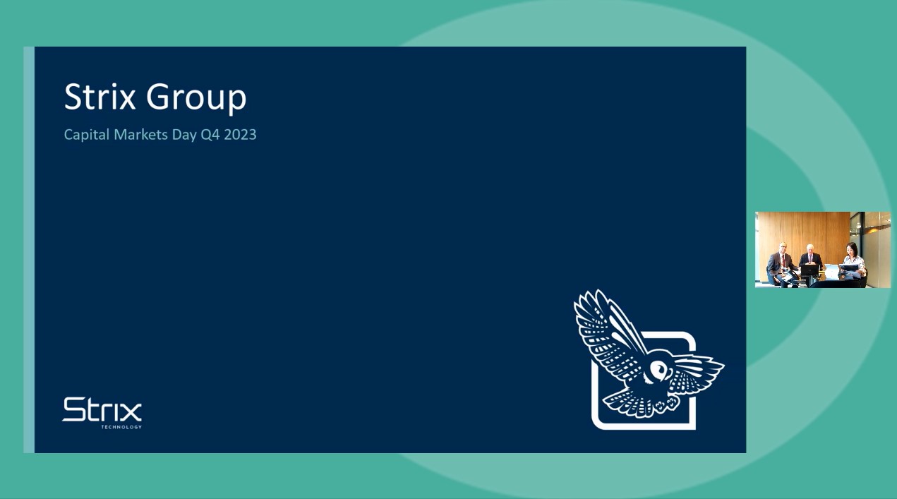 Strix Group - HY Results & CMD - Investor Presentation video - 21 September 2023