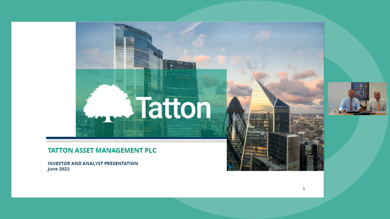 Tatton AM - FY Results - Investor Presentation video - 20 June 2022