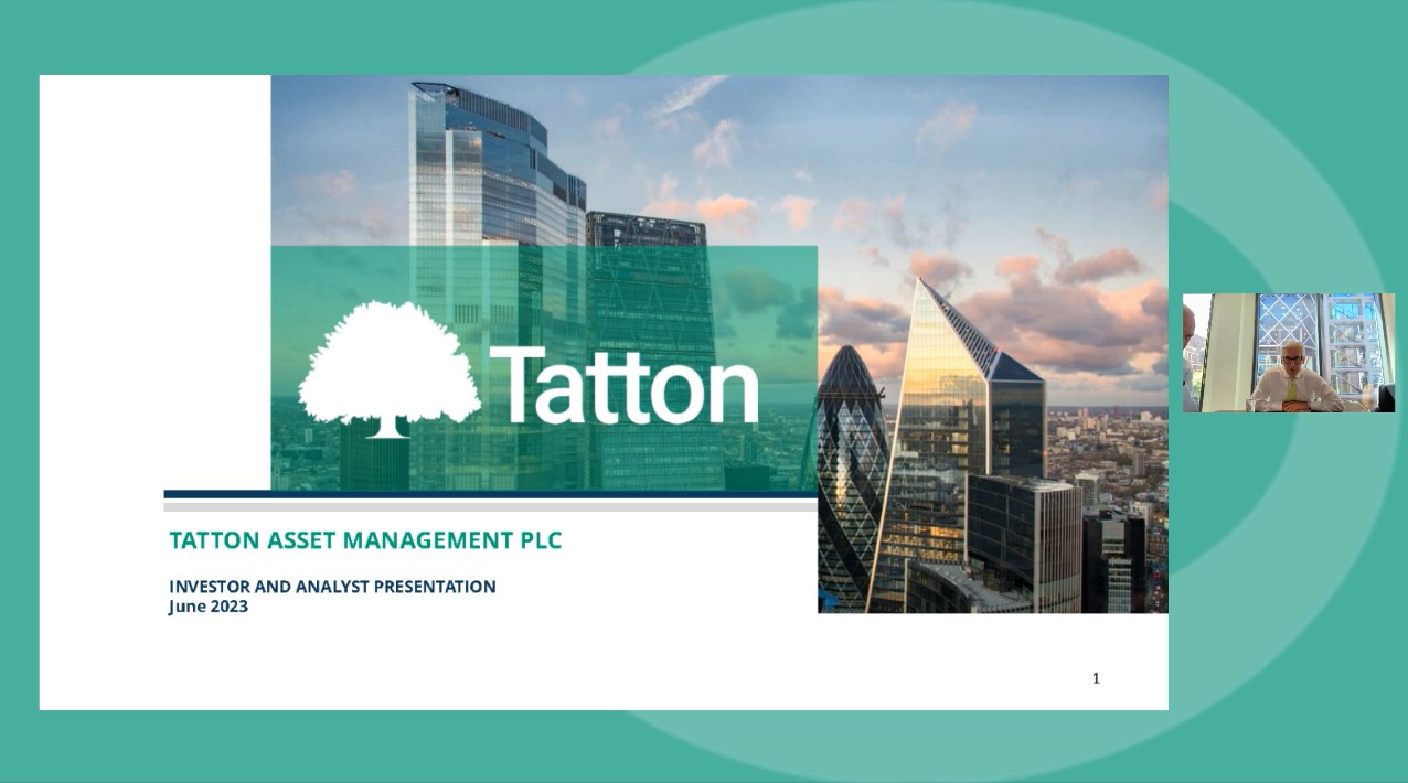 Tatton AM - FY Results - Investor Presentation video - 15 June 2023