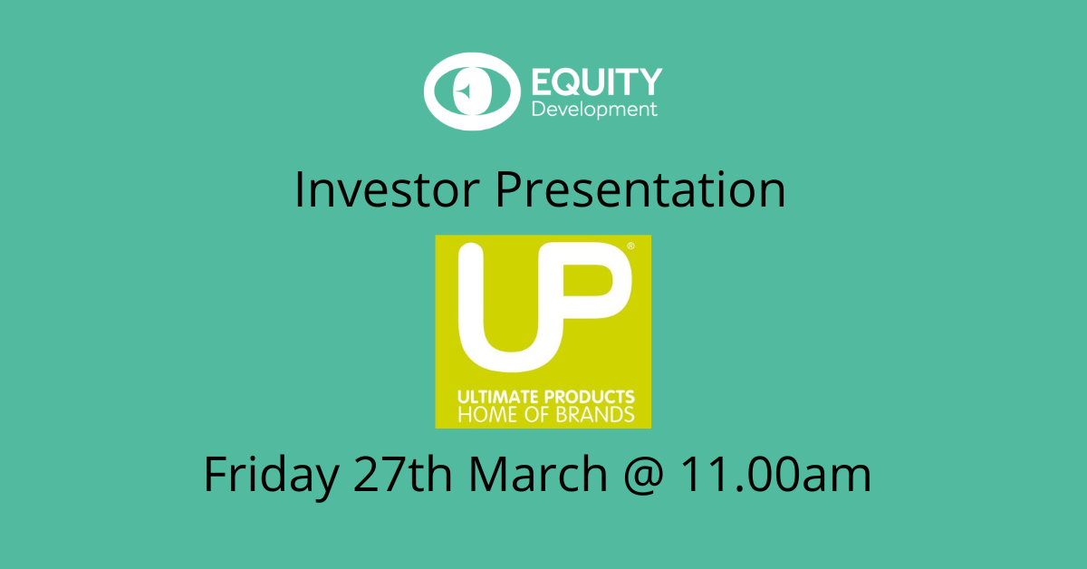 Ultimate Products: Interim Results investor presentation - 27th March 2026