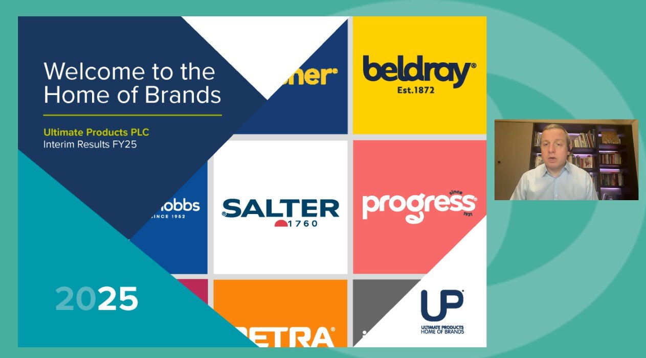Ultimate Products - HY Results - Investor Presentation video - 28 March 2025