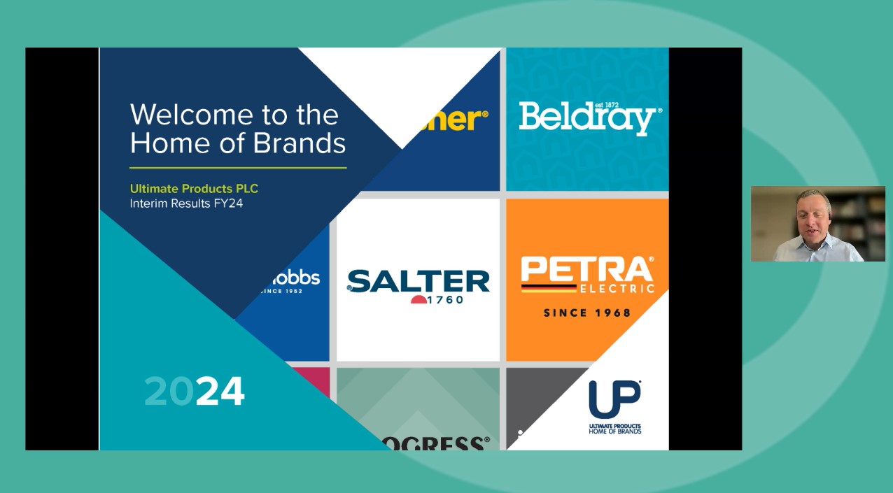 Ultimate Products - HY Results - Investor Presentation video - 12 April 2024