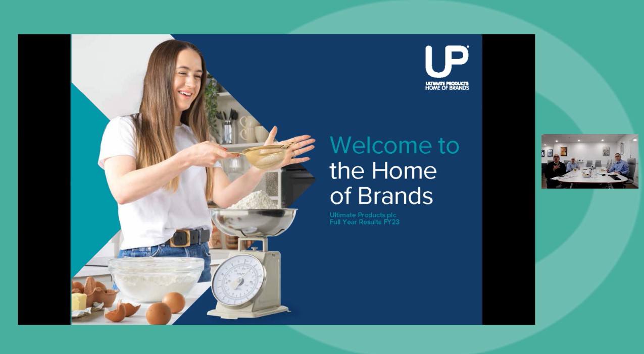 Ultimate Products - FY Results - Investor Presentation video - 6 November 2023