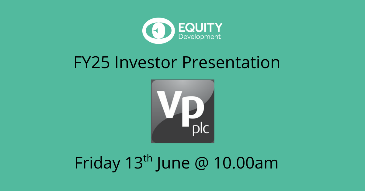 Vp plc: FY Results Investor Presentation - 13th June 2025