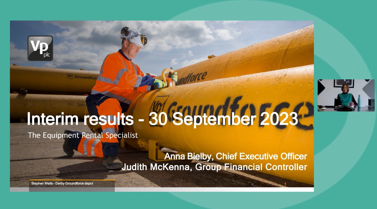 Vp - HY Results - Investor Presentation video - 30 November 2023