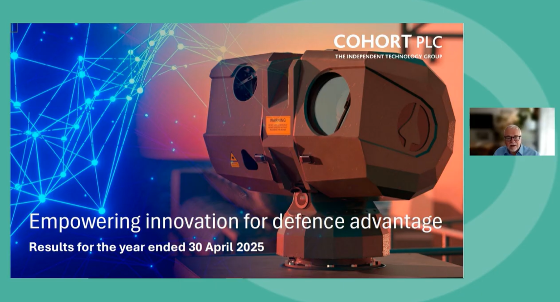 Cohort - FY Results - Investor Presentation video - 18 July 2025