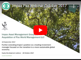 Impax AM - Acquisition - Management Interview - October 2017