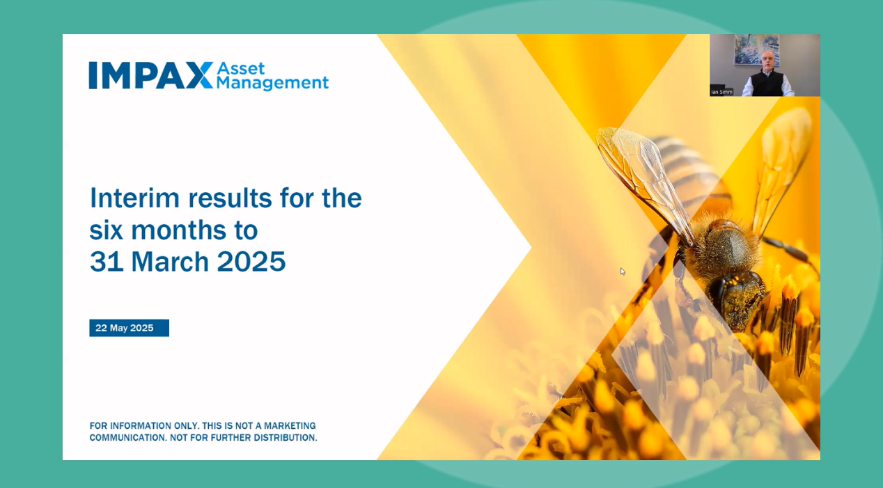 Impax Asset Management - HY Results - Investor Presentation video - 22 May 2025
