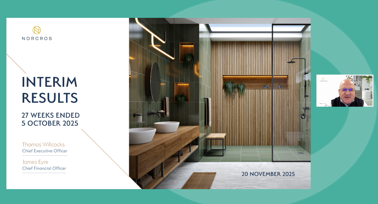 Norcros - HY Results - Investor Presentation video - 1 December 2025