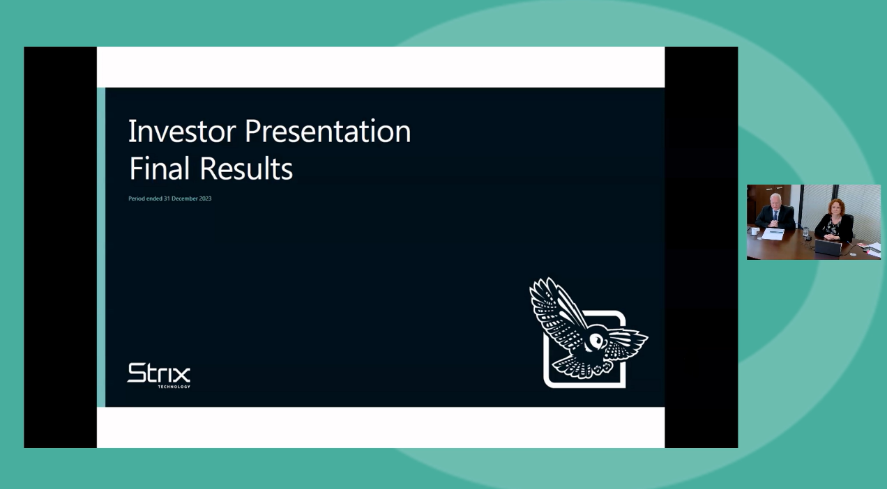 Strix Group - FY23 Results - Investor Presentation / Q&A video - 2 April 2024