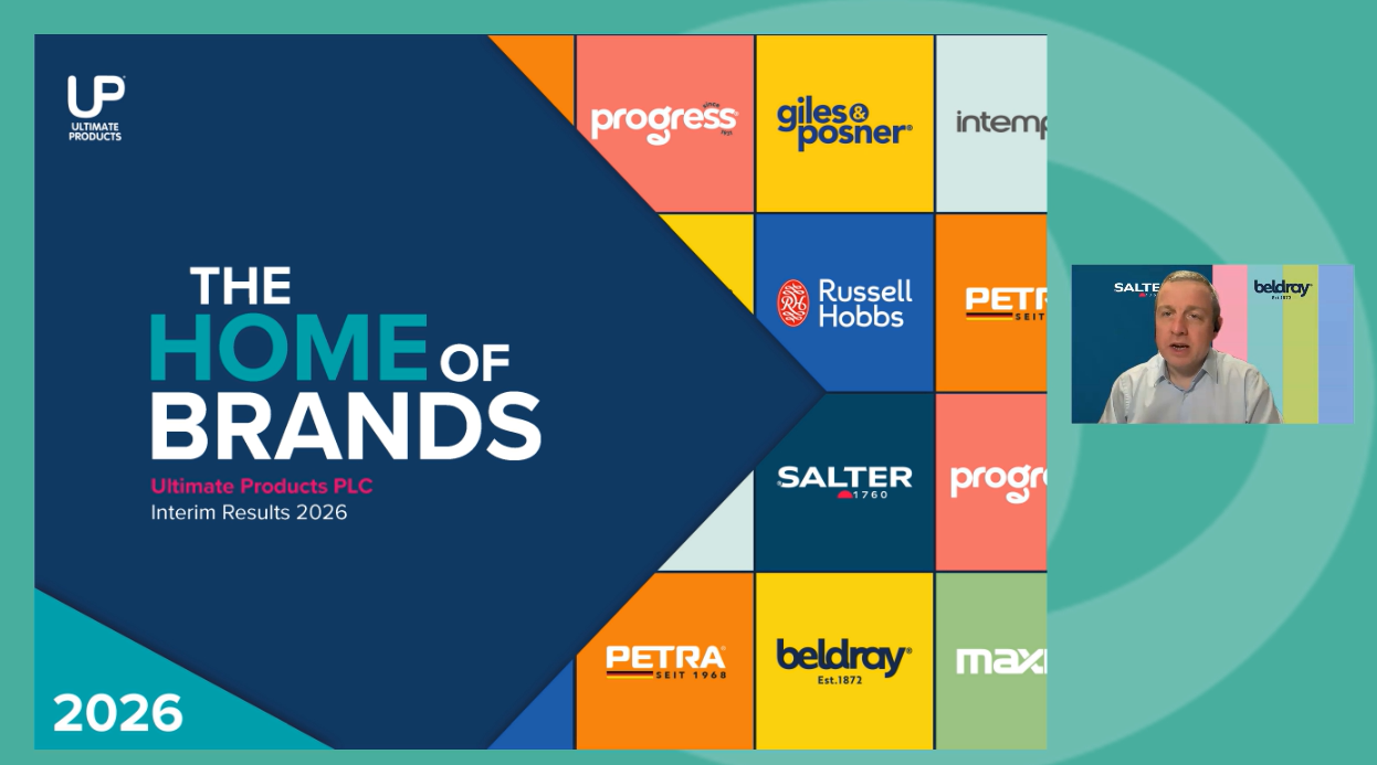 Ultimate Products - HY Results - Investor Presentation video - 27 March 2026