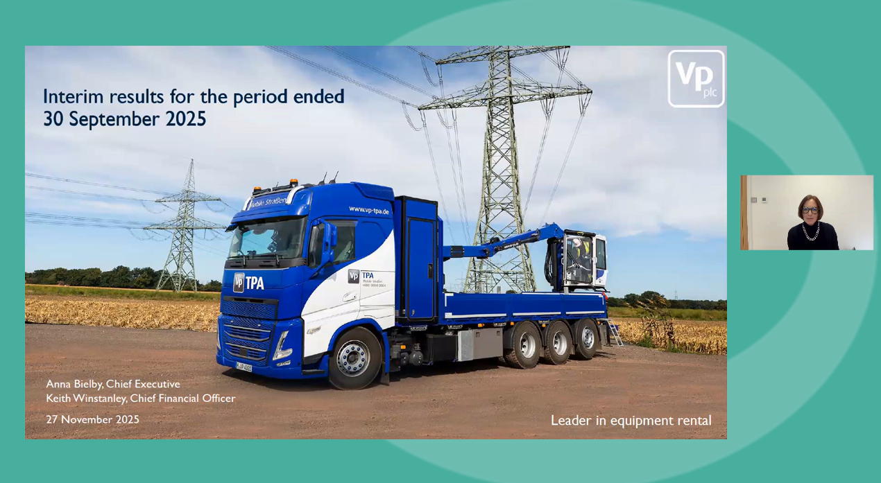 Vp - HY Results - Investor Presentation video - 28 Nov 2025